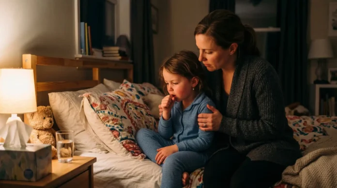 Dr. Amit Pande explains persistent cough in a child without a fever.